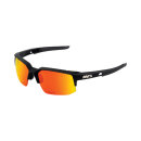 100% Speedcoupe Brille Soft Tact Black, HiPer Red...
